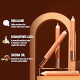 Oulac Glitter Eyeshadow Pencil 01 Vanilla Shimmer Cream Long Lasting Waterproof view 7