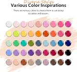 Phoenixy Gel Nail Polish Set 50x 7ml Base Top Matte Glitter Gold Gift view 3