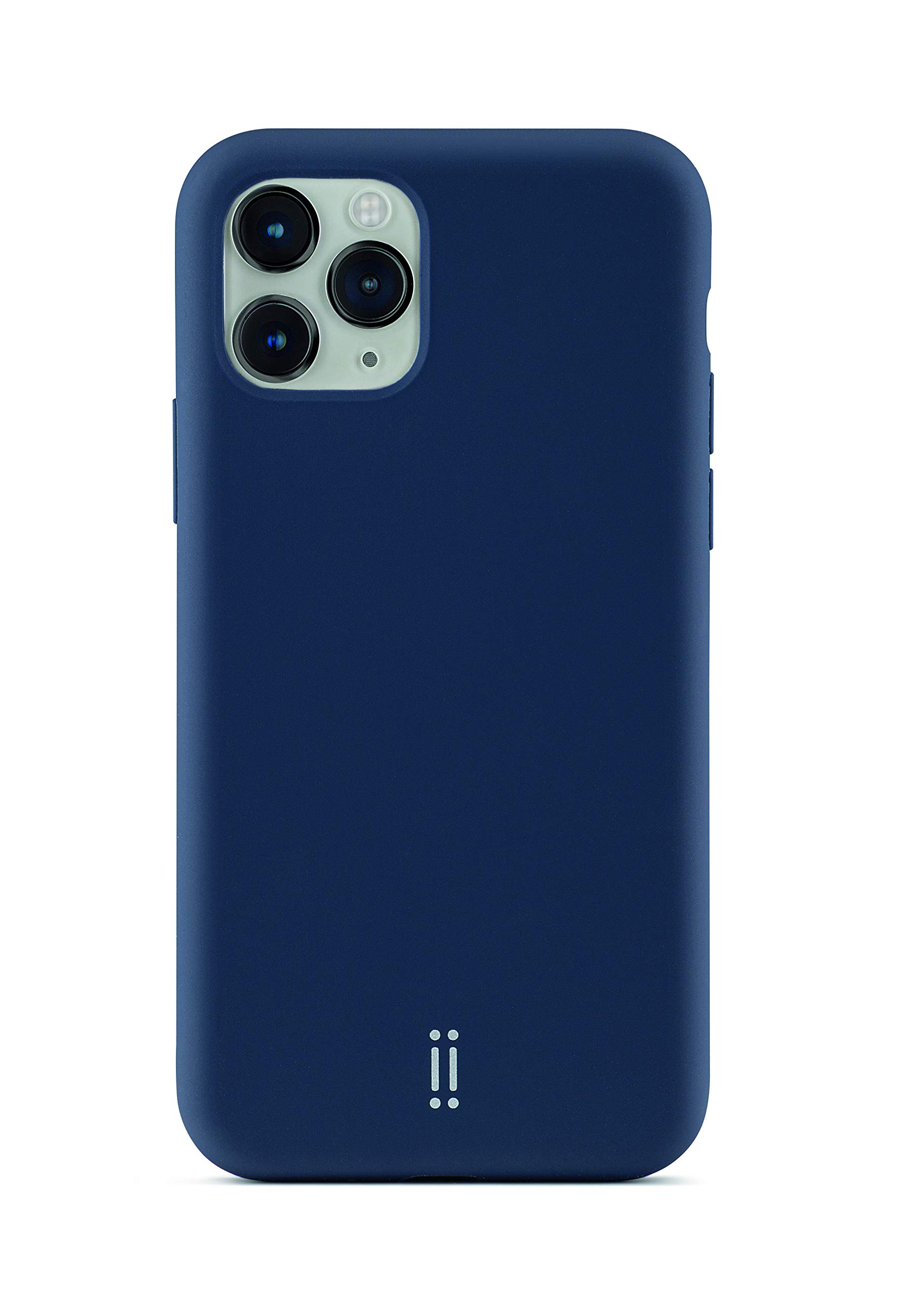 aiino italian ideas Strongly Case for iPhone 11 PRO MAX, Silicone Case, Shockproof and Scratch Resistant, Wireless Charge - Blue — image 1