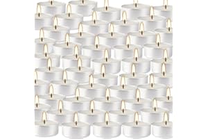 PLIADVBU Mini White Tealight Candles Scented Bulk 100, Votive Candles for Home Scented, Vanilla Fragrance Tea Light for Home Dinner Holiday Wedding Party,4 Hour