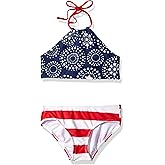 Kanu Surf Girls Mahina UPF 50+ Beach Sport Halter Bikini 2-Piece Swimsuit