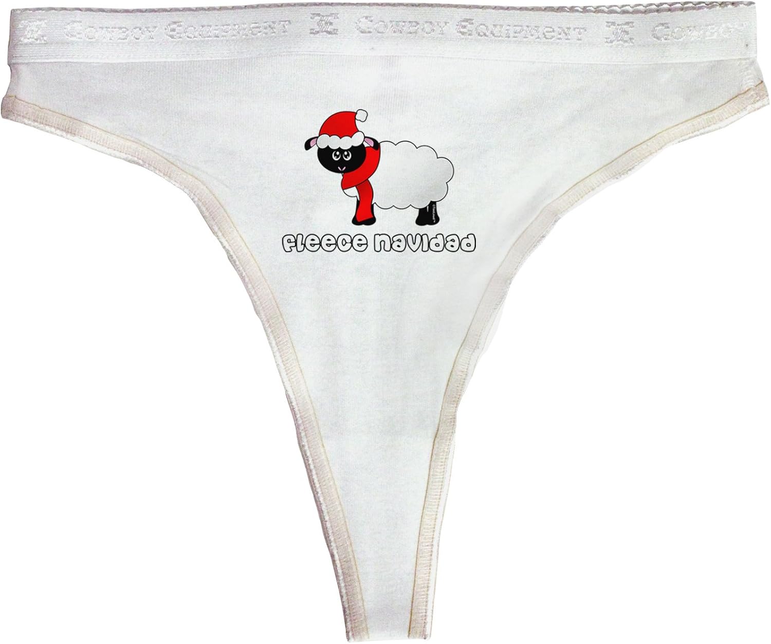 christmas thong