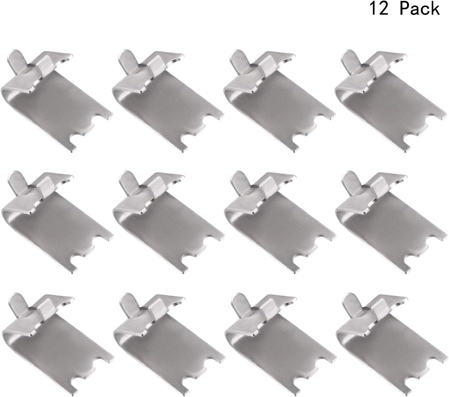 clip a mensola per 38-12 vetri