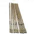 JINGLING 2mm Diamond Lapidary Drill Bits Micro Solid Bit Tipped Jewelry Tools for Stone Rock Pack of 20Pcs