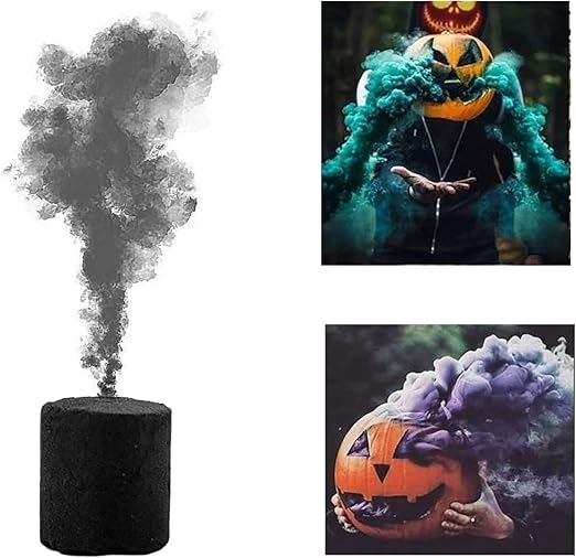 Colorful Effect Smoke Tube Bottle Smoke Cake Round, for