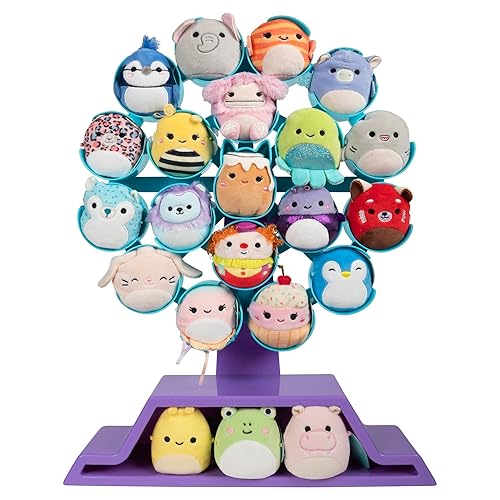 Squishmallows Original Micromallows Ferris Wheel Display Set - Includes 22 Micromallows (Amazon Exclusive)