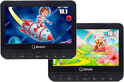 Amazon 山善 ポータブルdvdプレーヤー 10 1インチ ヘッドレストモニター Cprm対応 Dvd内蔵 車載 2個セット ブラック Cpd M101tmd B メーカー保証1年 ポータブルdvdプレーヤー 通販
