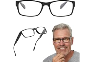 Readerest Blue Light Blocking Reading Glasses, UV Protection, Blue Light Glasses Men No Magnification
