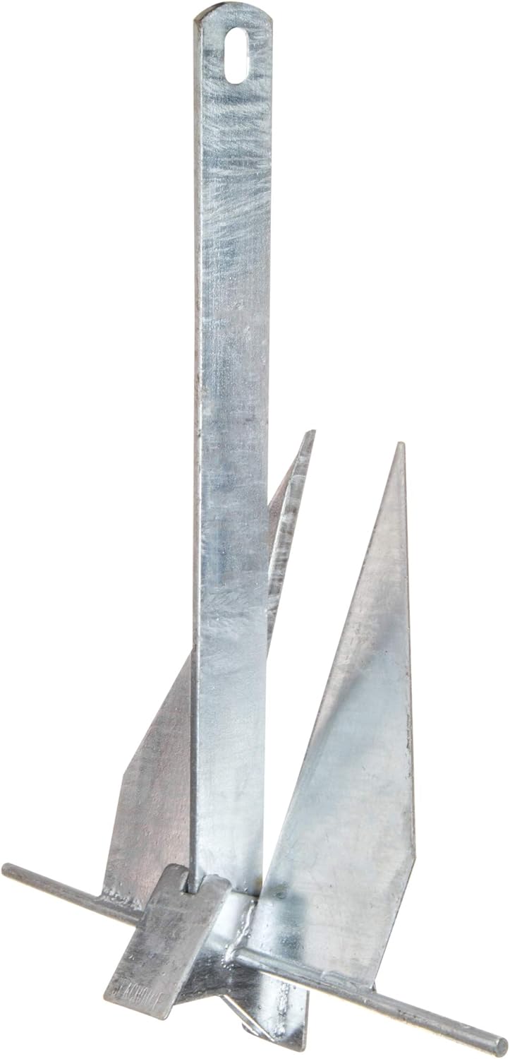 SEACHOICE Hot Dipped Galvanized Deluxe Anchor 8S 41720: Sports & Outdoors