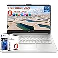 HP 14" Laptop Student Business, with Office Lifetime License & Windows 11 Pro, Intel Dual-Core N4120, 16GB RAM, 384GB Storage(128GB eMMC+256GB MSD), Ultra Light, Webcam, WiFi, Designed Mouse