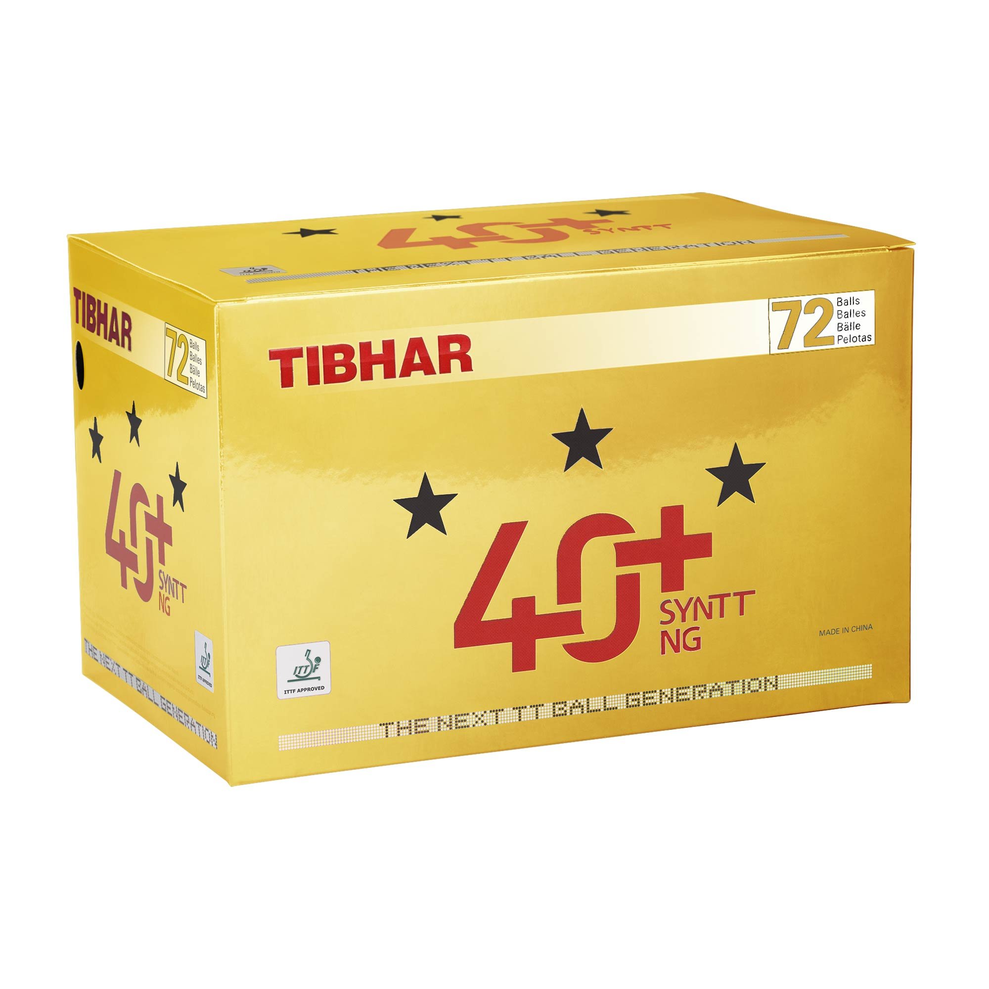 Tibhar Ball *** 40+ SYNTT NG 72er, options St Orange,