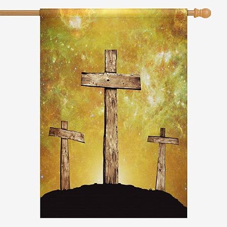 Amazon Com Interestprint Wooden Crosses In Galaxy Space Stars
