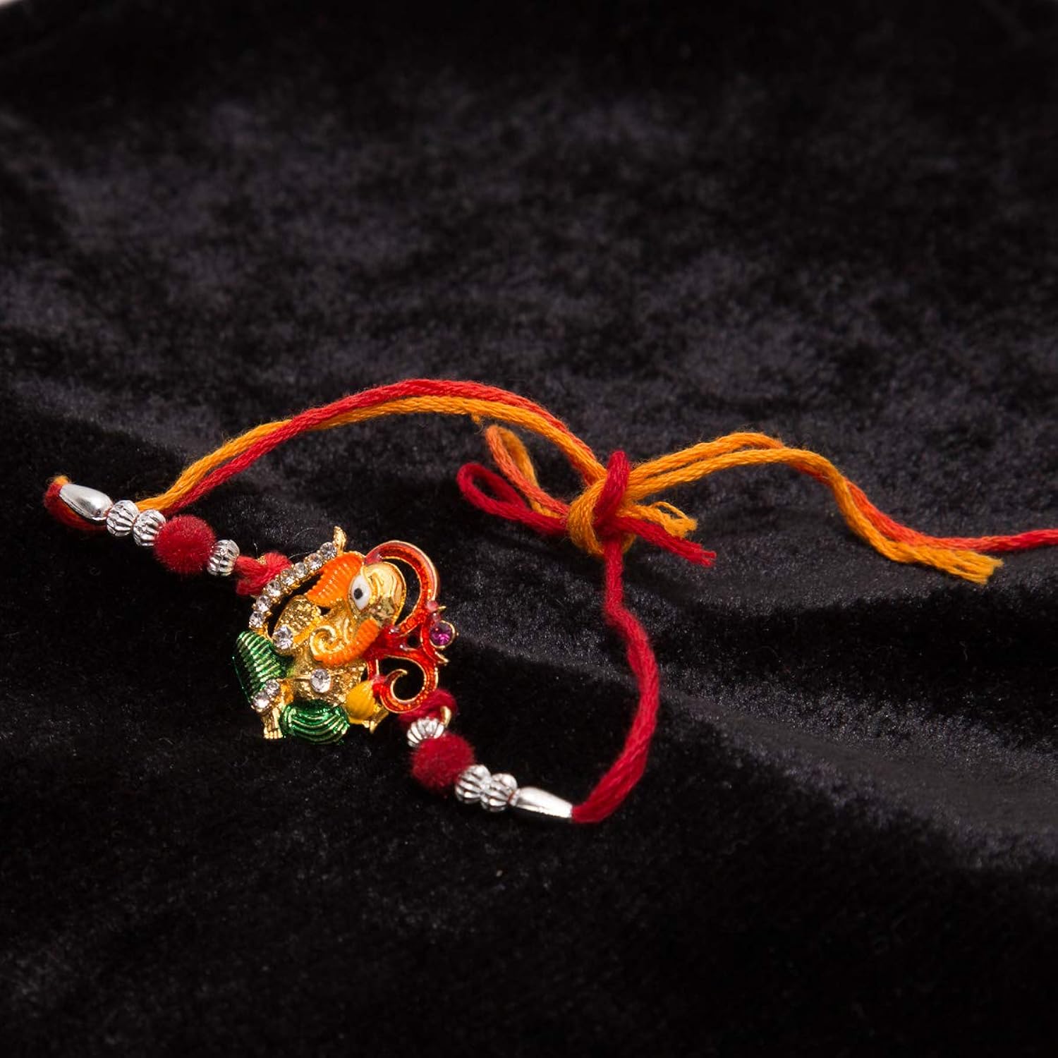 to the nines elegant rakhi for beloved brother (pack of 1)