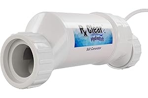 Rx Clear Replacement Hydrosalt Salt Cell Chlorinator for Inground Swimming Pools | T-Cell-15 Compatible with Hayward Systems | 40,000 Gallons | Enjoy Silky Smooth Skin Without The Smell of Chlorine