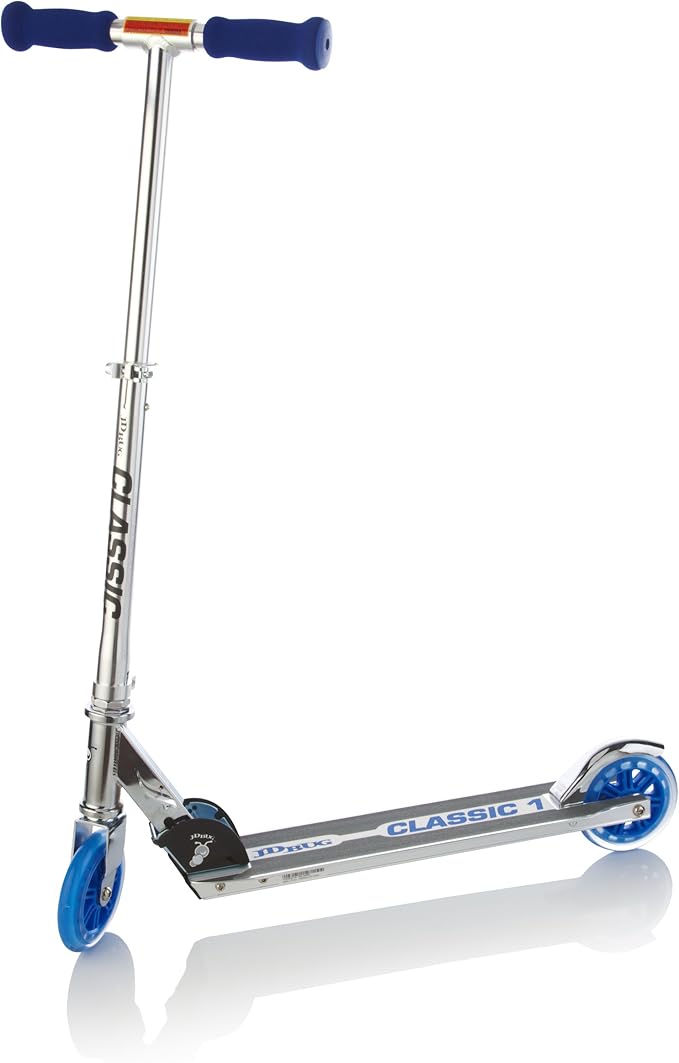 JD Bug Classic 1 Street Scooter Chrome/Blue Amazon.co.uk Sports & Outdoors JD Bug Classic 1 Street Scooter Chrome/Blue Amazon.co.uk Sports & Outdoors