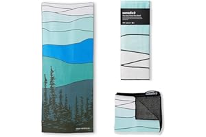Nomadix Original Towel - Perfect for Beach, Pool, Travel, Camping, Yoga - Made with Recycled Materials - Super Absorbent - Sand Resistant