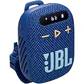 JBL Wind 3 FM Bluetooth Handlebar Speaker (Blue)