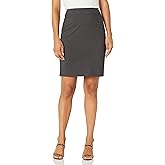 Calvin Klein Womens Classic Fit Straight Lux Suit Skirt (Regular and Plus Size)