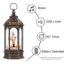 Animated Gingerbread Nutcracker with Moving
