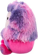 Squishmallows Woxie the Magenta Bigfoot 7.5-Inch Plush Toy view 4