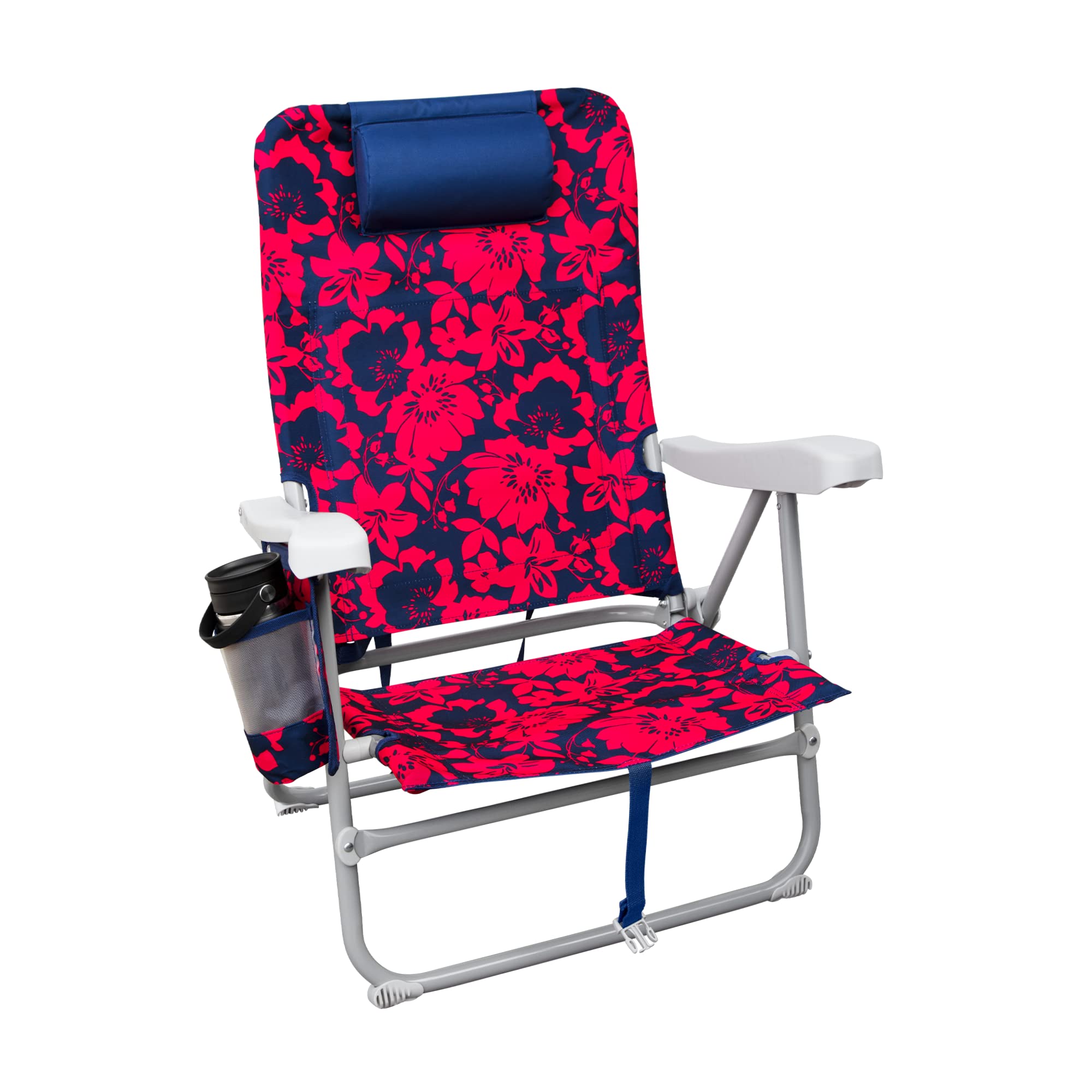 Hurley Backpack Beach Chair, One Size, Turquoise