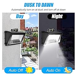 EEEKit Photocell Sensor Switch, 2 Pack IP65 Dusk to