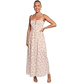 Petal & Pup Women's Vespera Maxi Dress, Pink