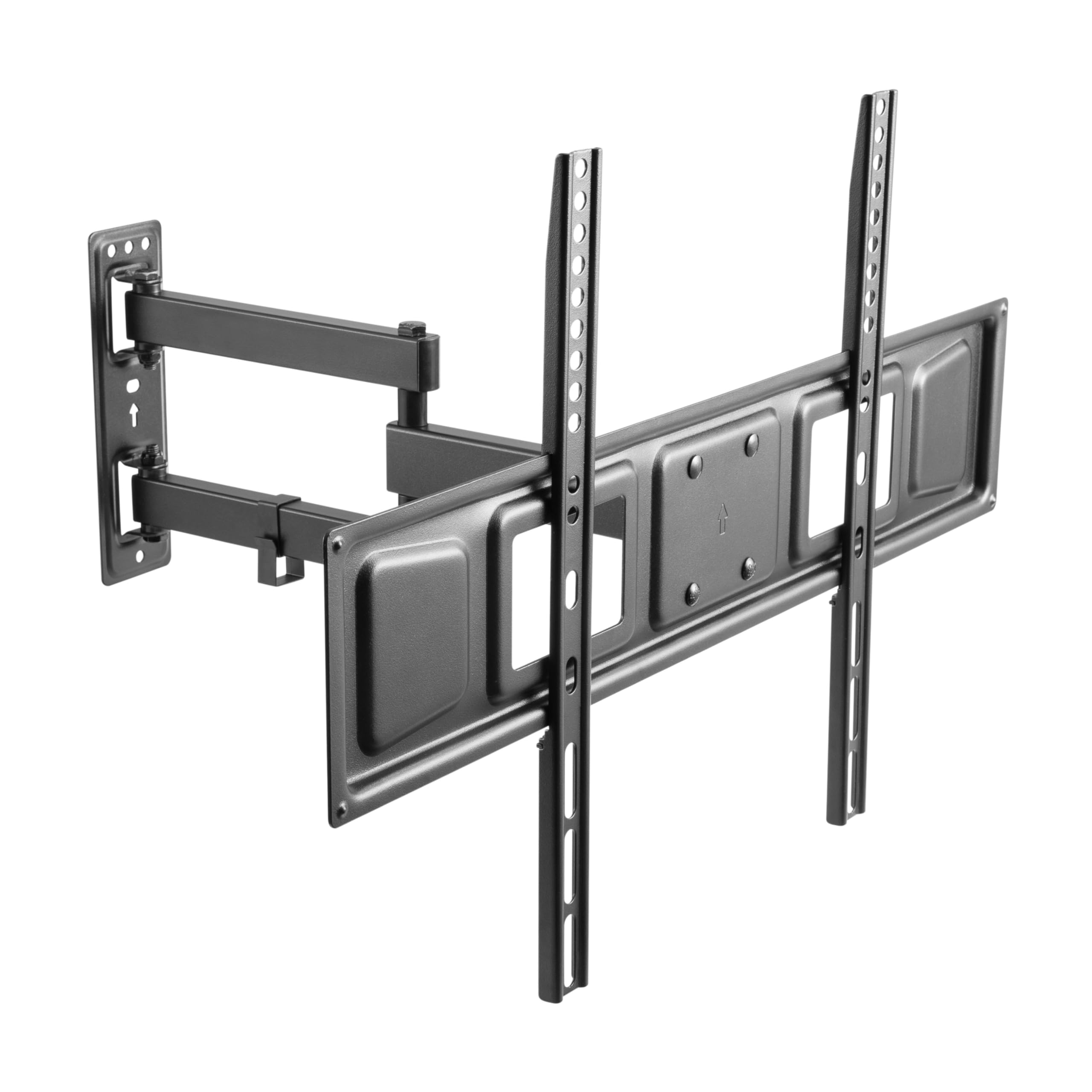 ProperAV Heavy Duty Swing Arm TV Wall Bracket 37" 40" 42" 43" 46" 50" 55" 60" 65" 70" VESA Max 600X400 Black — image 1