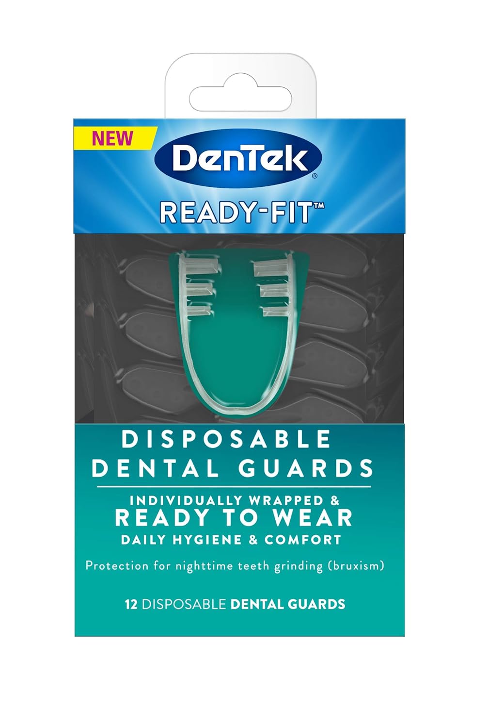 DenTek ReadyFit Disposable Dental Guards BPA Latex Free, 12 Count: Beauty