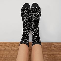 Jinjinkiang Halloween Cartoon Black Bat Unisex