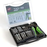 Brackit Plasterboard Fixing 88 Piece Wall Anchor Set with Tool Gun Case view 5