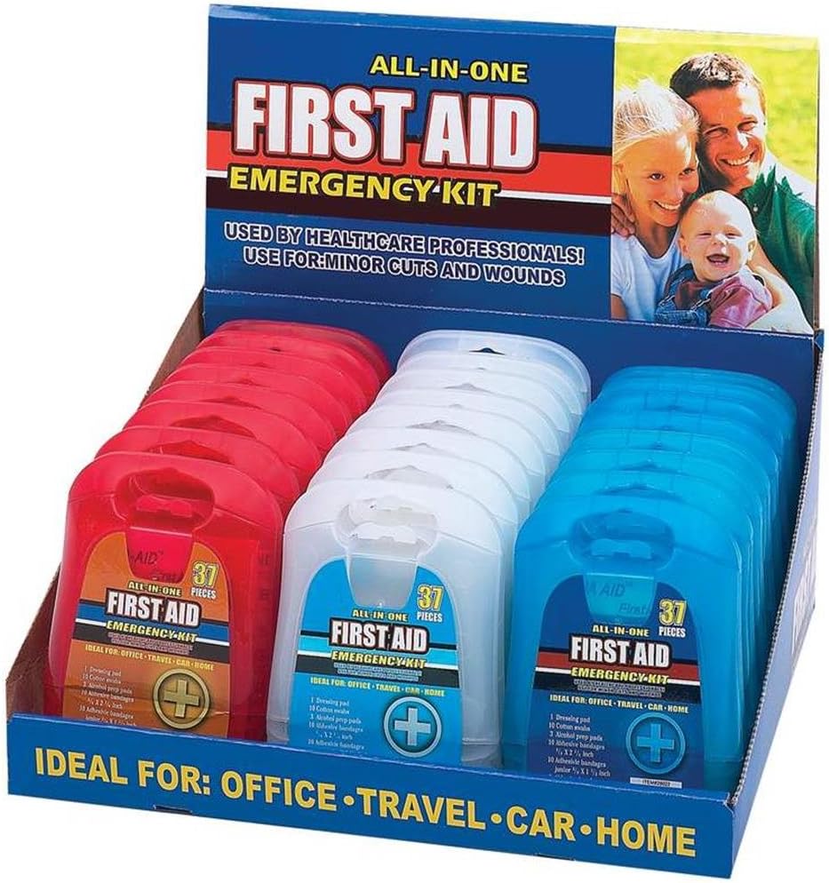 24PC DISPLAY FIRST-AID KIT