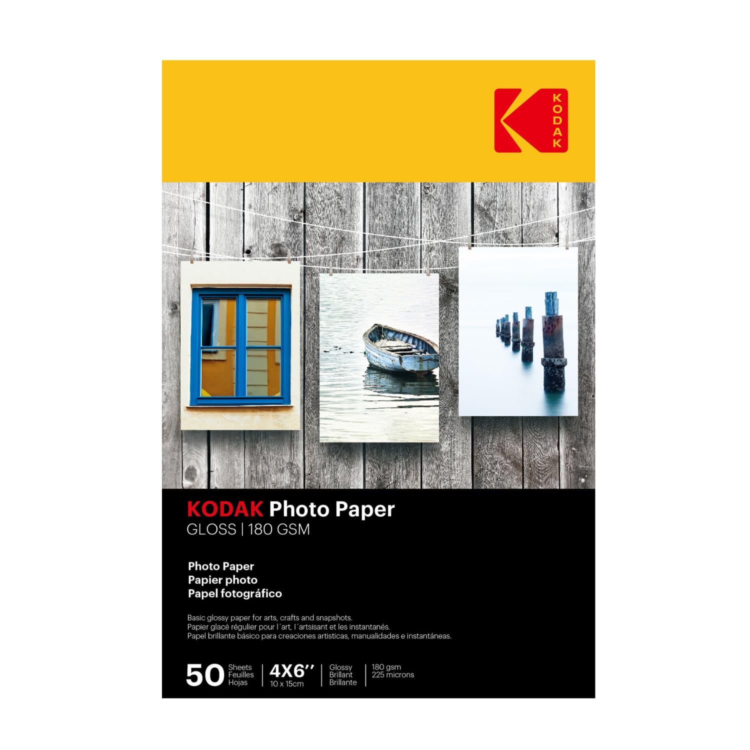 Kodak A6 180 GSM Photo Gloss