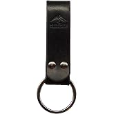 Wisemen Trading Dangler Loop Leather Belt Tool Holder with Metal Ring Made in USA