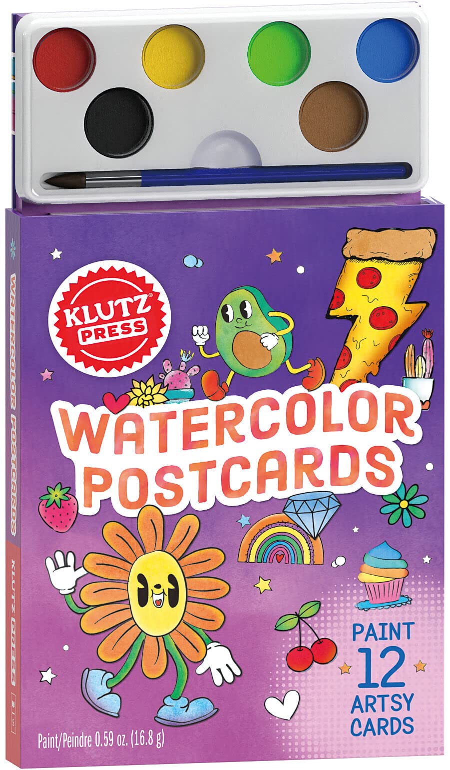 Watercolor Postcards (Klutz) Watercolor Postcards (Klutz) Paperback