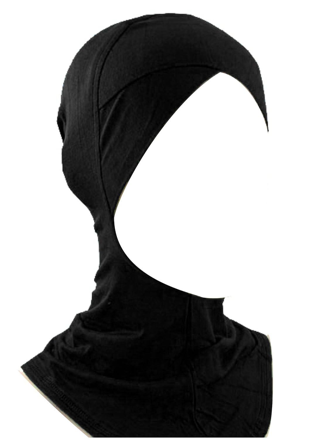 cwen collection hijab ninja criss cross under scarf poly cotton scarf women islamic wear hair cover chemo