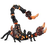 Schleich Eldrador - Lava Scorpion Toy Figurine - Kids Ages 7+ | 70142 | Monster Figurine, Battle Creature Toy for Boys 7+, Fantasy Beast, Action Figure Gifts, Screen-Free Imaginative Pretend Play