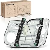 A-Premium Power Window Regulator Front Driver Side, Without Motor | Compatible with Mercedes-Benz C250 2012-2014, C300 2008-2014, C350, C63 AMG, E250, E350, E400, E550, E63 AMG, E63 AMG S