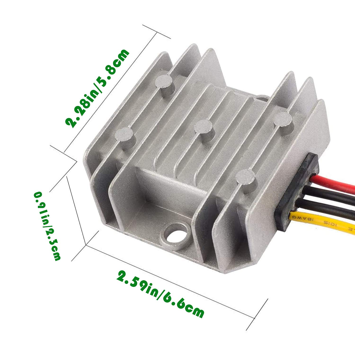 120W 10A DC-DC Buck Converter - Step Down 24V To 12V Power Regulator Module, Waterproof For Scooters, Cars, Trucks - View #13