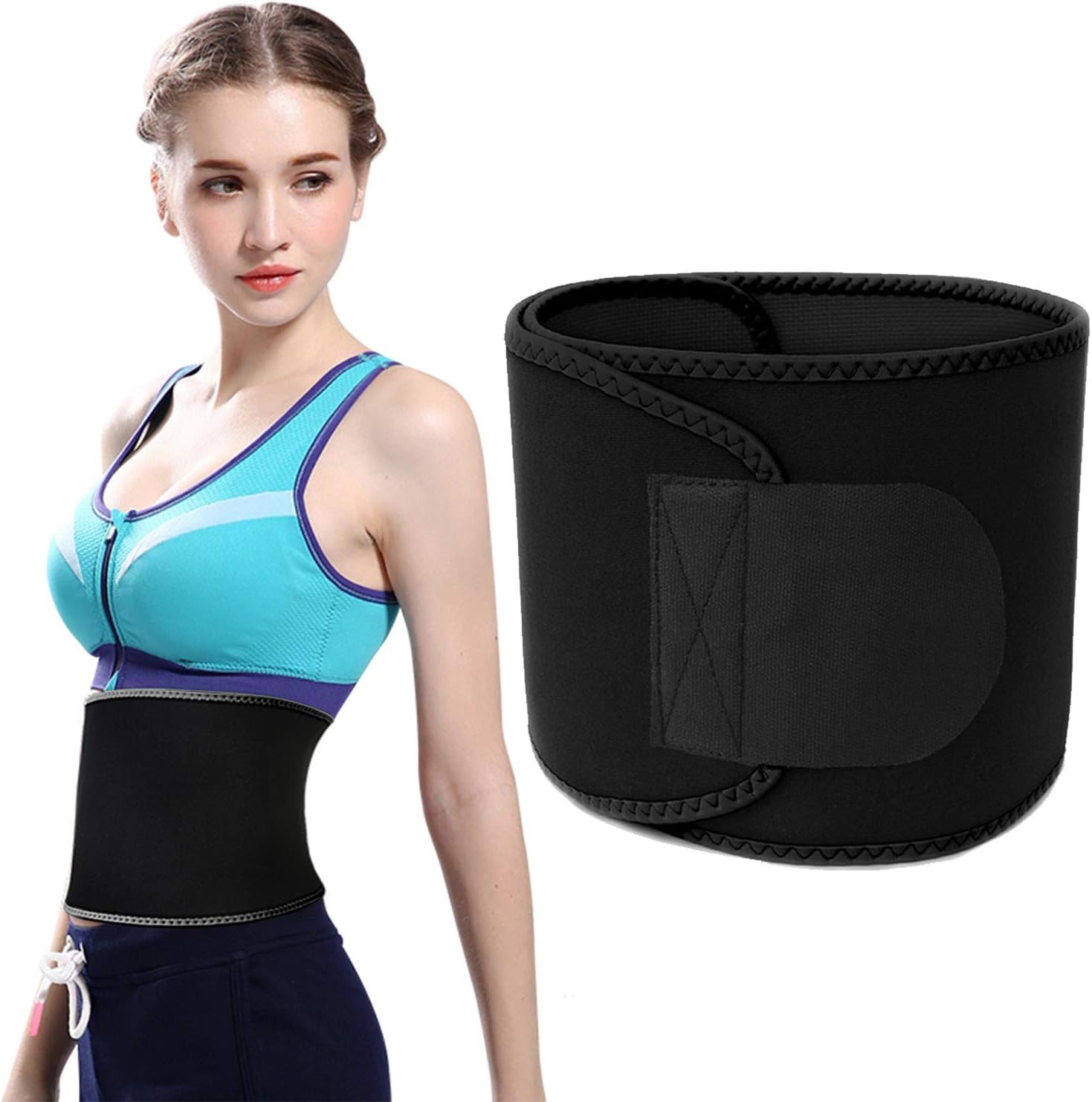 exercise waist sweat band