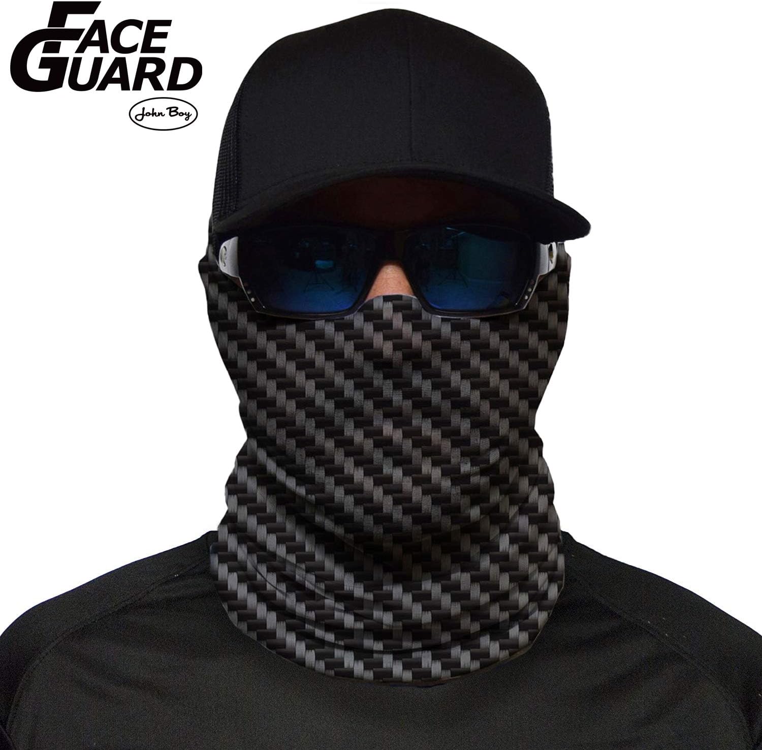 Construction Face Guard - UPF 50+ Jobsite Dust Mask with UV Sun Protection & Moisture Wicking Fabric
