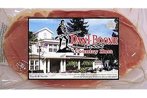 DAN'L BOONE INN BRAND Dan'l Boone Premium Country Ham Center Slices 1lb with Red Eye Gravy Sample