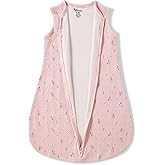 Minicoco Baby Organic Cotton Sleeveless Wearable Blanket for 0-6 Months