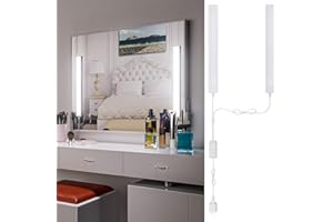 MY BEAUTY LIGHT LED Vanity Lights for Mirror, Bright Dimmable and Color Temperature Changeable LED Makeup Light, Durable Stick-on 5V USB Powered Mirror Lights