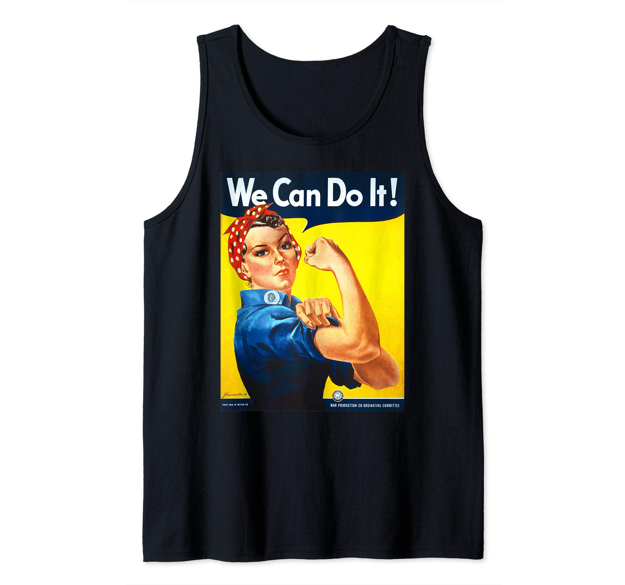 Photo 1 of *** PURPLE *** We Can Do It Poster Rosie The Riveter Girl Power Tank Top M