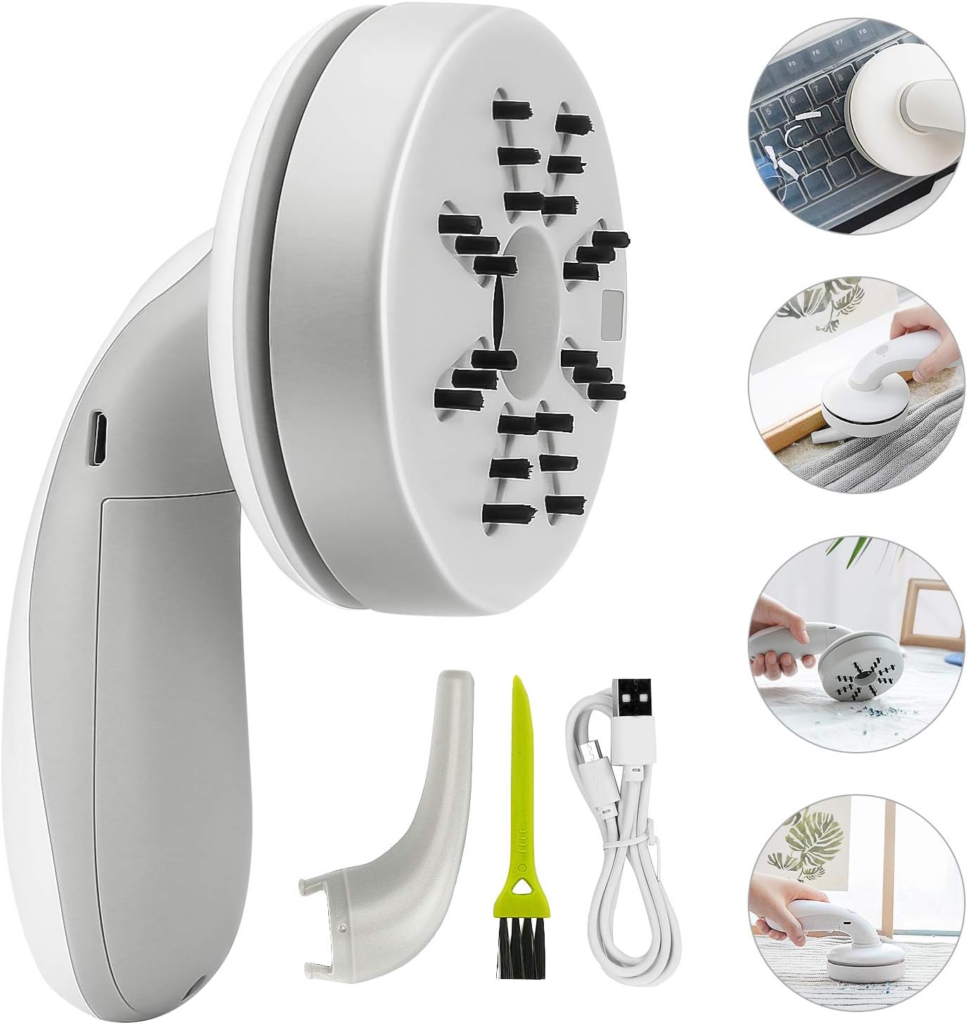 Keyboard Cleaner Powcan Mini Powerful Keyboard Vacuum USB Cordless