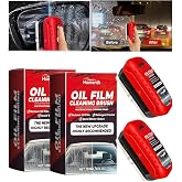 2 Pack Automotive Oil Film Cleaning Brush for Windshield, Car Glass Oil Film Remover with Hydrophobic Coating, Rain Repellent Windshield Cleaner Tool Improves Driving Visibility