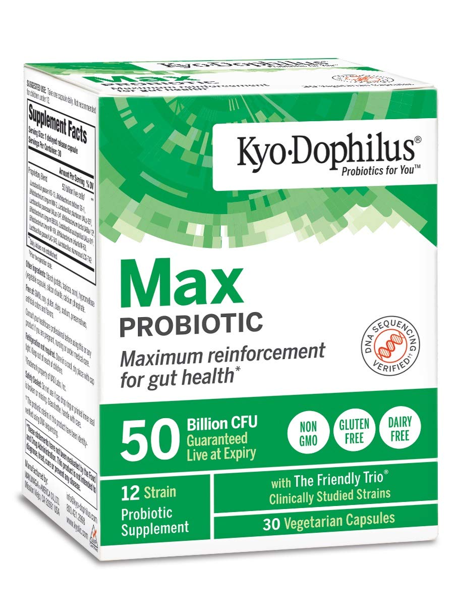 Kyo-Dophilus Max Probiotic 50 Billion CFU