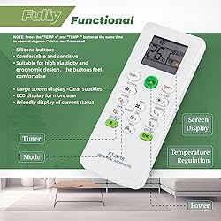 Universal AC Remote Control - 6000 in 1 LCD A/C