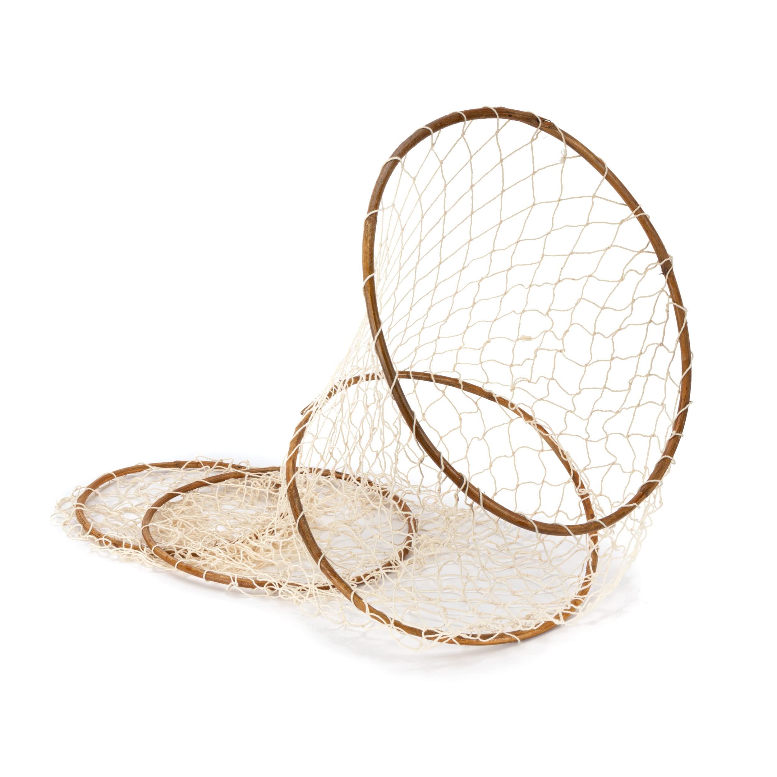 NKlaus 135 cm Ret with 4 Rings Hobby Fishers, Fishing Angler Sustainable Fishing 11551